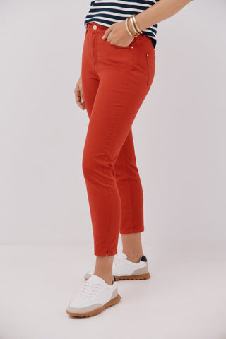 Jeans Skinny Talle Medio con Bolsilos