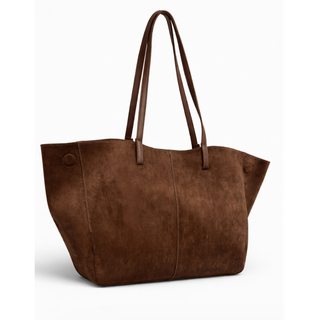 Bolso Shopper con Efecto Antelina