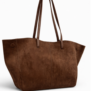 Bolso Shopper con Efecto Antelina