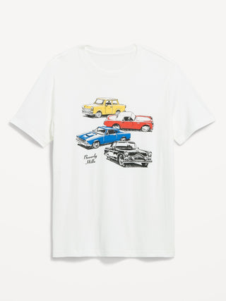 Soft-Washed Crew-Neck Graphic T-Shirt.