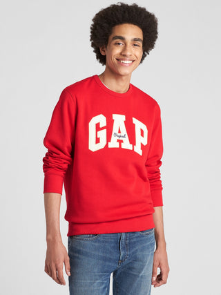 Sudadera Cuello Redondo con Logo