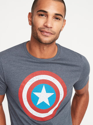 Camiseta Cuello Redondo Gráfica Marvel™