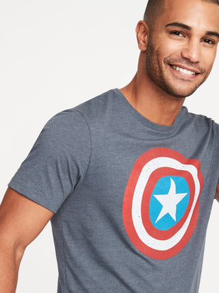 Camiseta Cuello Redondo Gráfica Marvel™