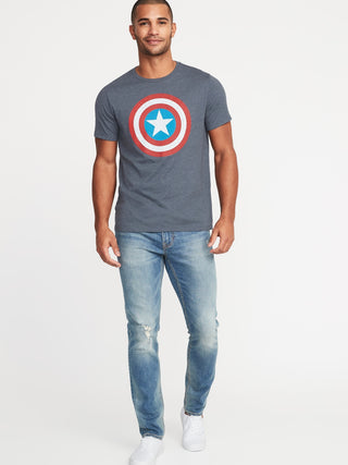 Camiseta Cuello Redondo Gráfica Marvel™