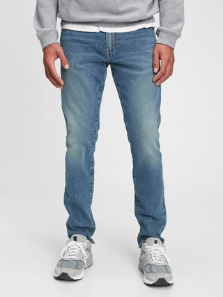 Jeans corte slim.