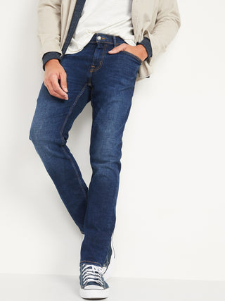 Jeans Ajustados con Bolsillos