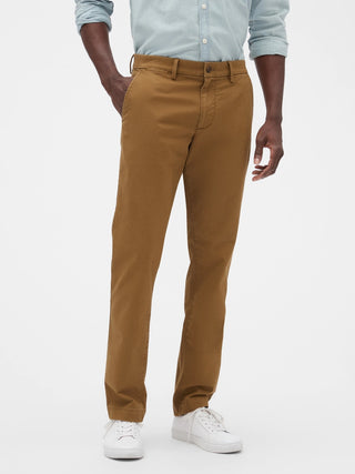 Pantalón Slim Fit con Bolsillos de Algodón
