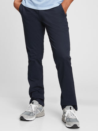 Pantalón Slim Fit con Bolsillos de Algodón