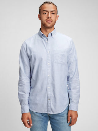 Camisa Manga Larga de Algodón