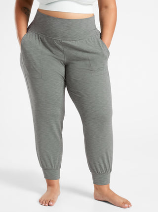 Salutation Pantalón Deportivo Talle Alto con Bolsillos