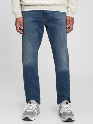 Jeans Ajustados con Bolsillos