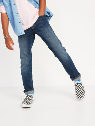 Jeans Holgados con Efecto Lavado, Niño