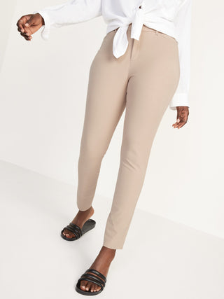 Pantalón Skinny Talle Alto con Bolsillos