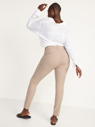 Pantalón Skinny Talle Alto con Bolsillos