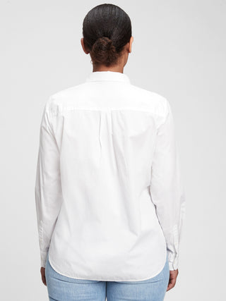 Camisa Manga Larga de Algodón
