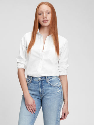 Camisa Manga Larga de Algodón