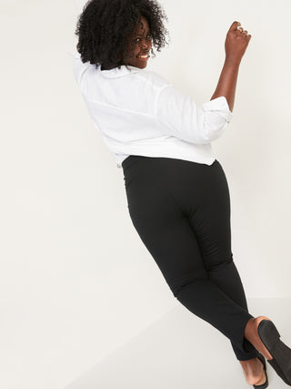 Pantalón Skinny Talle Alto con Bolsillos