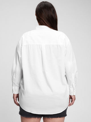 Camisa Manga Larga de Algodón