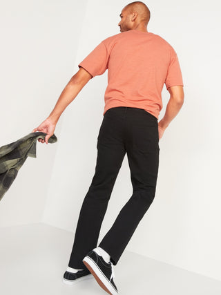 Jeans Talle Alto con Bolsillos.