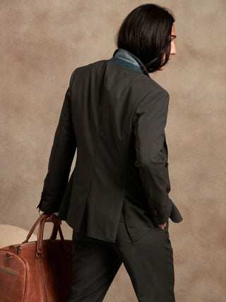 Blazer Slim Fit de Lana