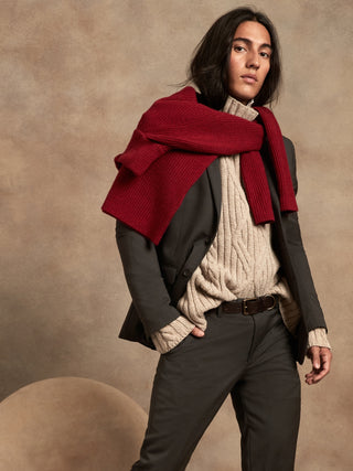 Blazer Slim Fit de Lana