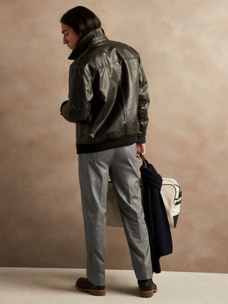 Pantalón Ajustado con Bolsillos
