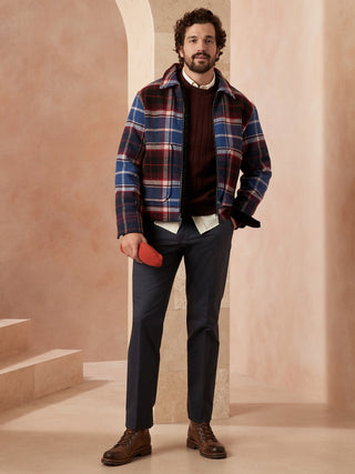 Pantalón Ajustado con Bolsillos
