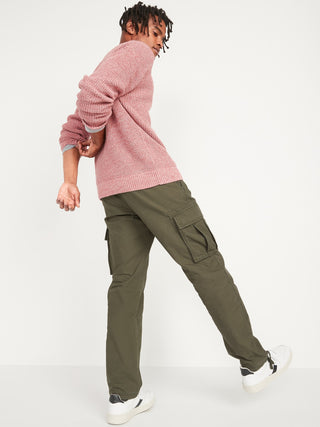 Pantalón Cargo con Bolsillos de Algodón