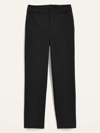 Pantalones rectos Pixie de cintura alta.