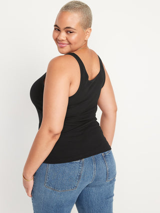 Camiseta sin Mangas Estilo Ajustado
