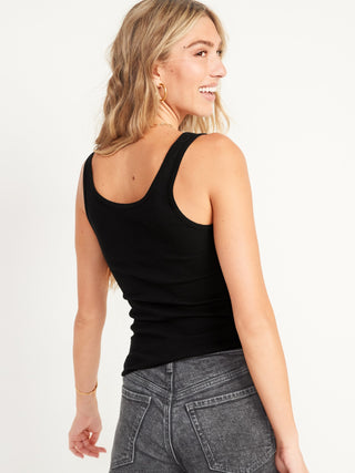 Camiseta sin Mangas Estilo Ajustado