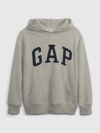 Sudadera con Bolsillos y Logo, Niño