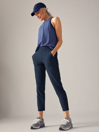 Pantalón Tobillero de Talle Medio