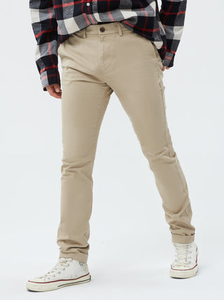 Jeans Skinny Talle Medio con Bolsillos