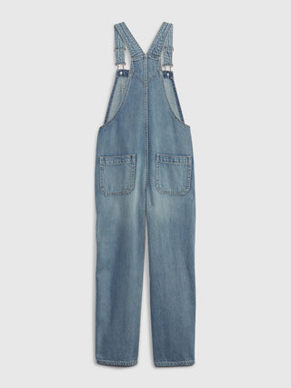 Enterizo Denim con Tirantes Ajustables, Niña
