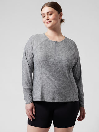 Sudadera Ajustada con Cremallera