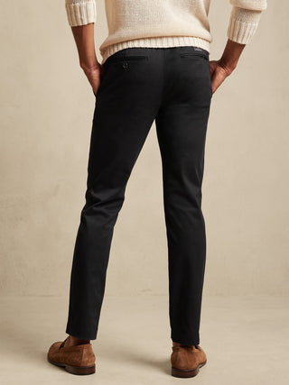 Pantalón Skinny de Algodón con Bolsillos