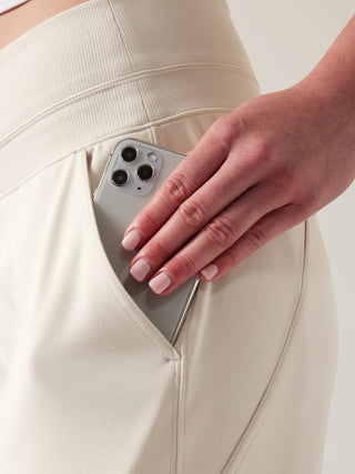 Jogger Talle Alto con Bolsillos