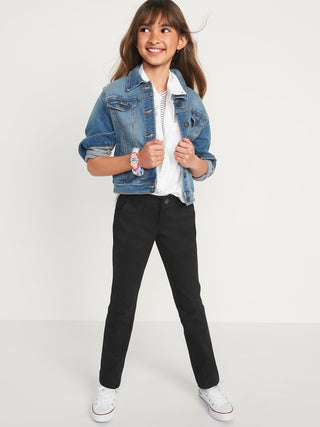 Pantalón Skinny con Bolsillos de Algodón, Niña