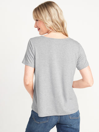 Camiseta Manga Corta Cuello V