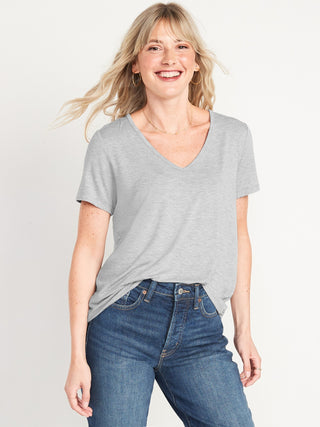 Camiseta Manga Corta Cuello V