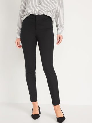 Pantalón Skinny Talle Alto con Bolsillos