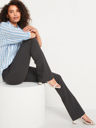 High-Waisted Pixie Flare Pants.