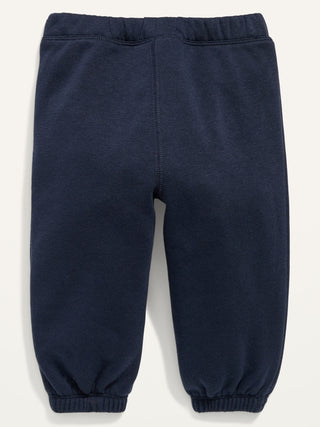 Pantalones de chándal del logotipo unisex para el bebé.