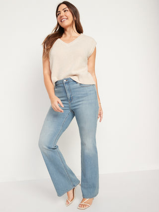 Jeans Acampanado Talle Alto