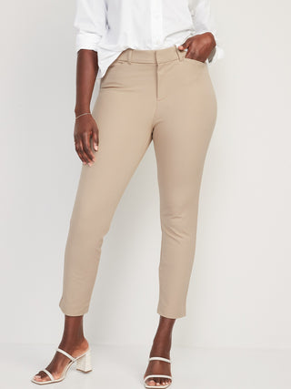 Pantalón Tobillero con Cintura Alta