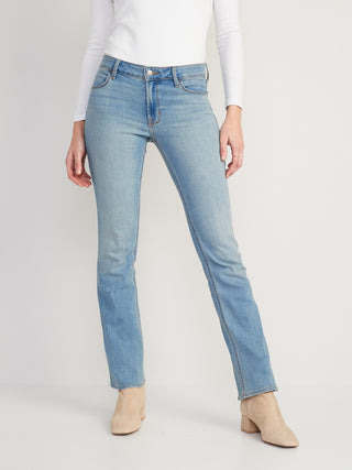 Mid-Rise Wow Boot-Cut Jeans.