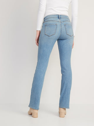 Mid-Rise Wow Boot-Cut Jeans.