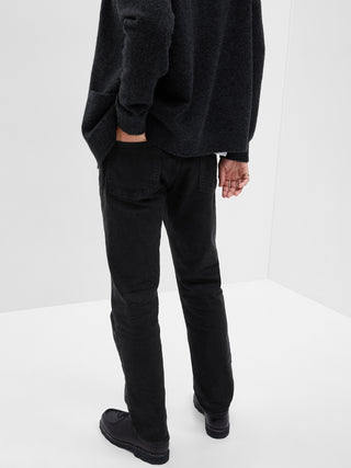 Jeans Recto Talle Medio con Bolsillos