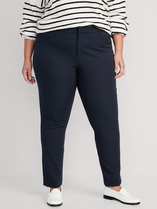 Pantalón Skinny Talle Alto con Bolsillos